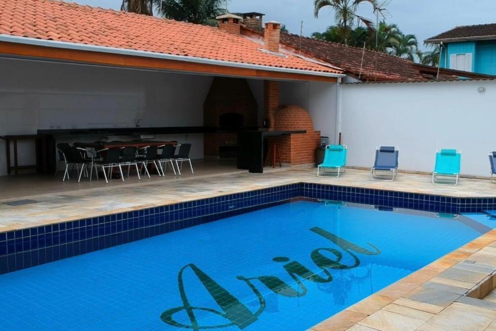 Casa Na Praia Anjo Ariel Villa Ubatuba Esterno foto